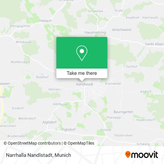 Narrhalla Nandlstadt map