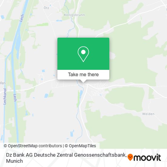 Dz Bank AG Deutsche Zentral Genossenschaftsbank map