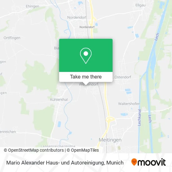 Карта Mario Alexander Haus- und Autoreinigung