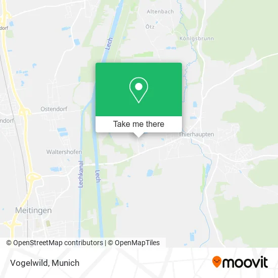Карта Vogelwild