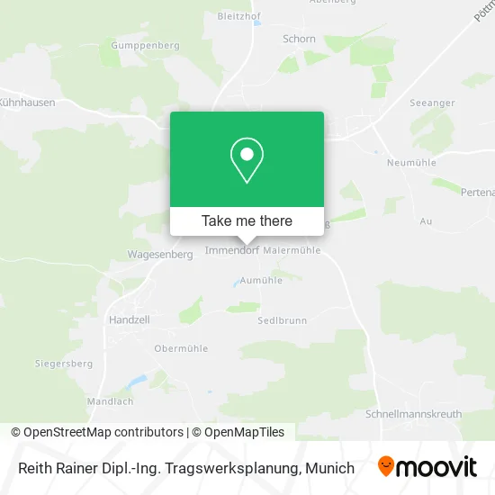 Карта Reith Rainer Dipl.-Ing. Tragswerksplanung