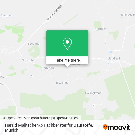Harald Malitschenko Fachberater für Baustoffe map