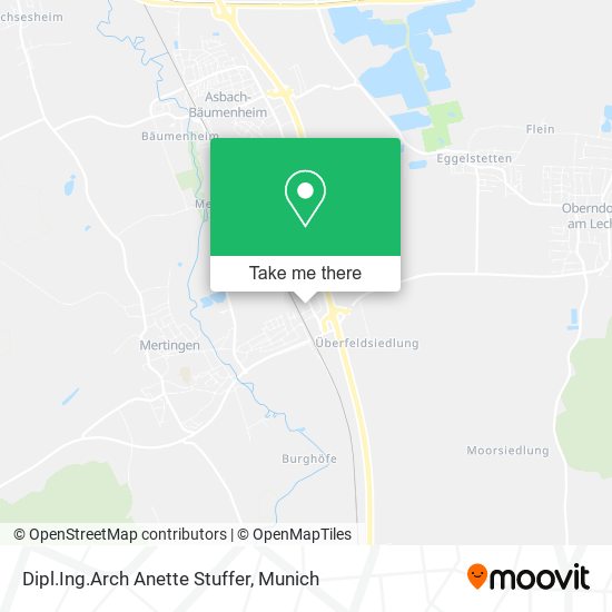 Dipl.Ing.Arch Anette Stuffer map