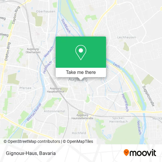 Карта Gignoux-Haus