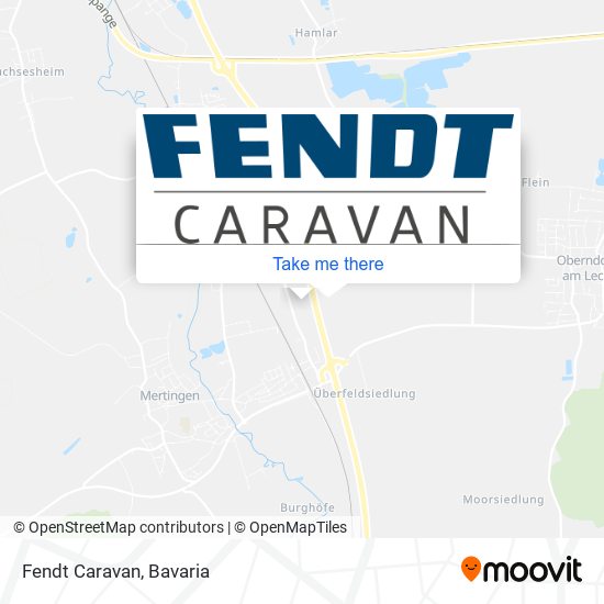 Fendt Caravan map