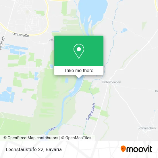 Карта Lechstaustufe 22