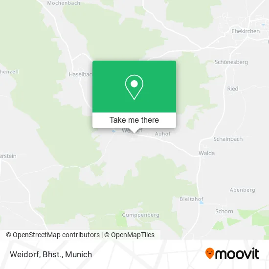 Карта Weidorf, Bhst.