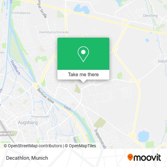 Карта Decathlon