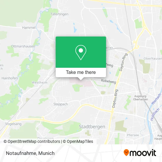 Карта Notaufnahme