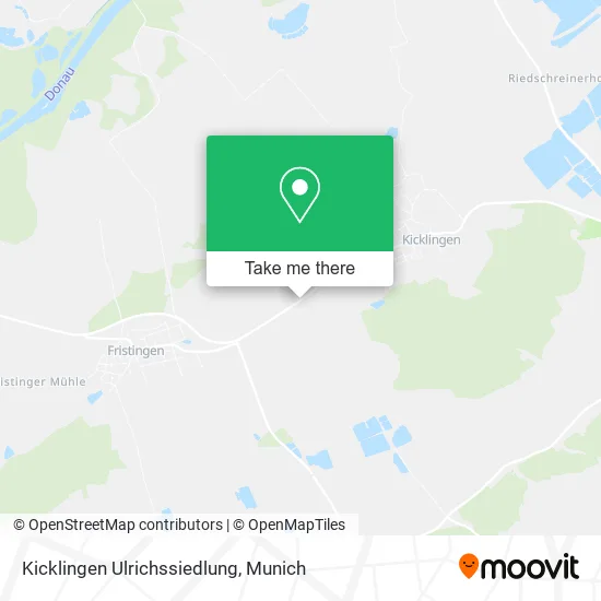Карта Kicklingen Ulrichssiedlung