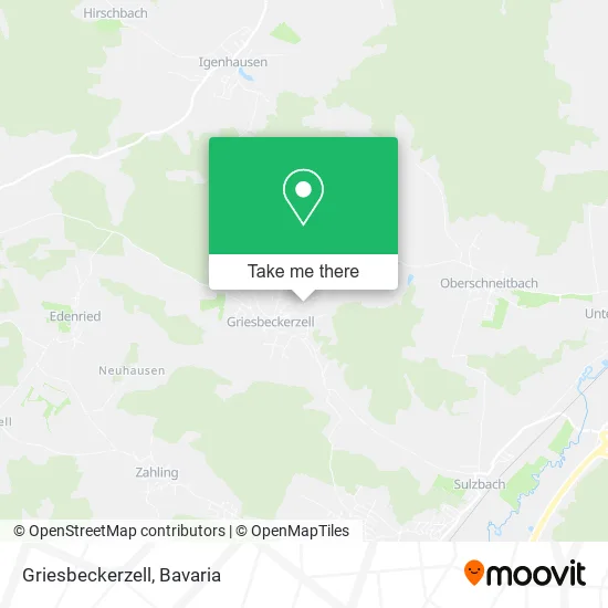 Карта Griesbeckerzell