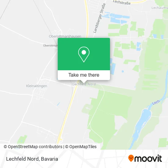 Карта Lechfeld Nord