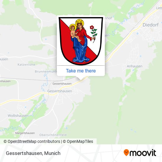 Gessertshausen map