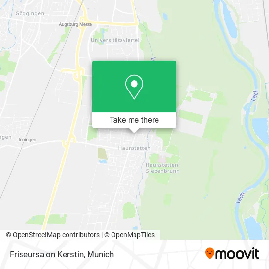 Карта Friseursalon Kerstin