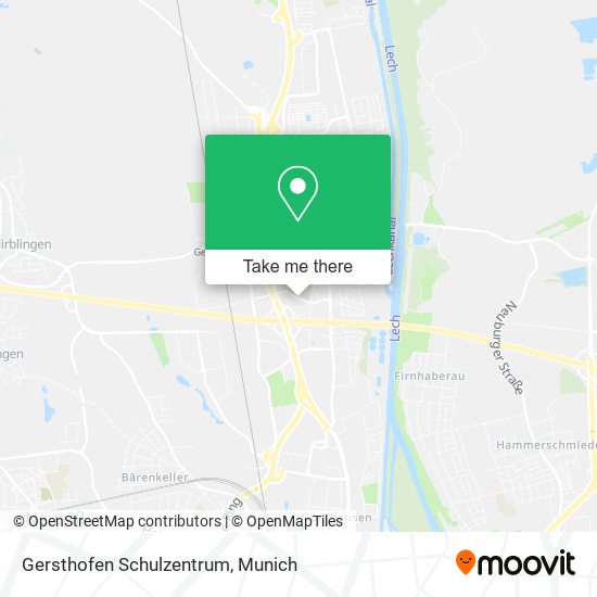 Gersthofen Schulzentrum map