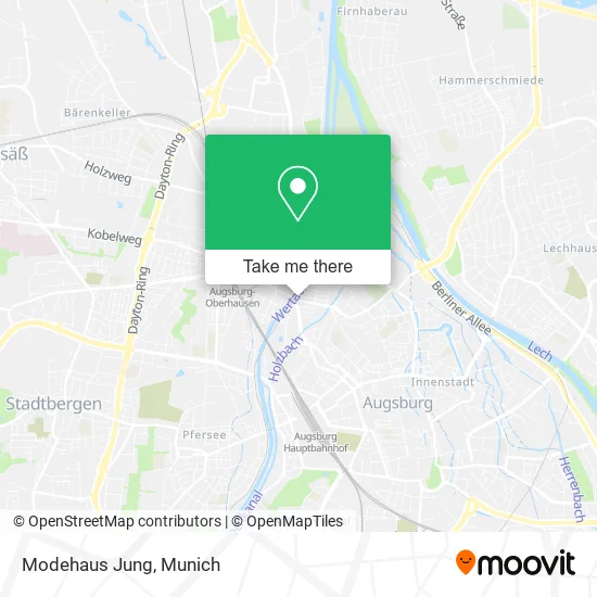 Карта Modehaus Jung