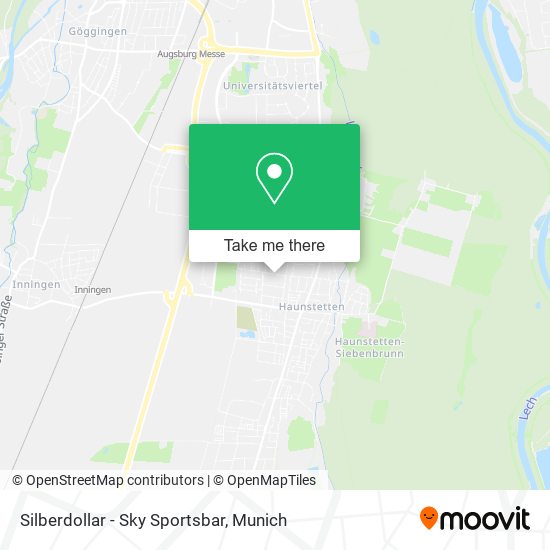 Silberdollar - Sky Sportsbar map