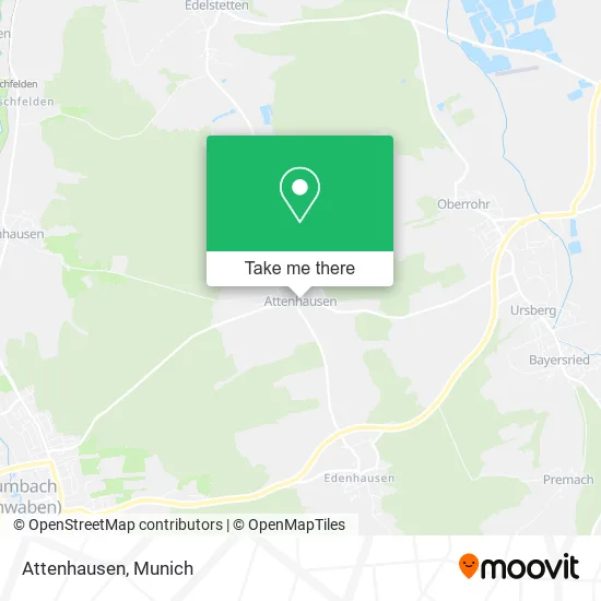 Карта Attenhausen