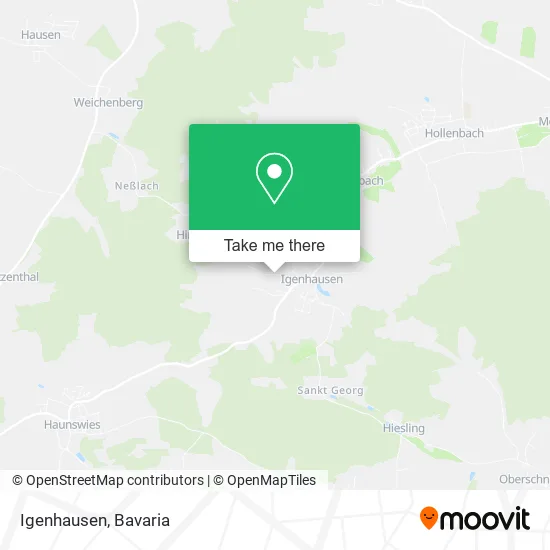Карта Igenhausen