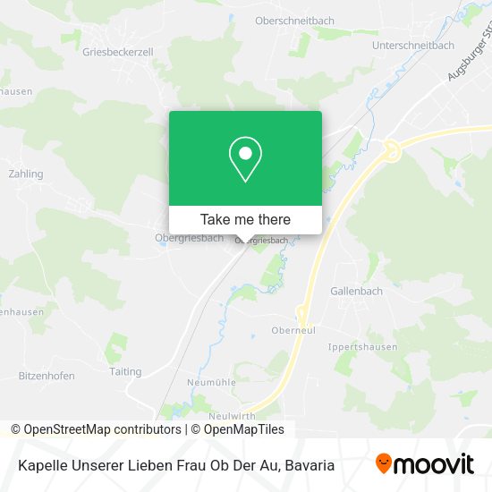 Карта Kapelle Unserer Lieben Frau Ob Der Au