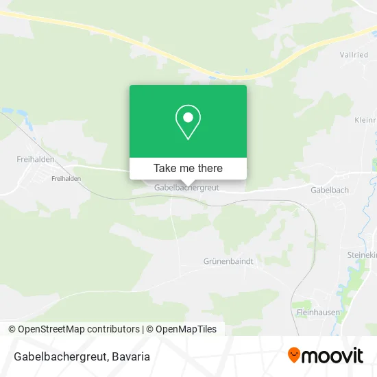 Карта Gabelbachergreut