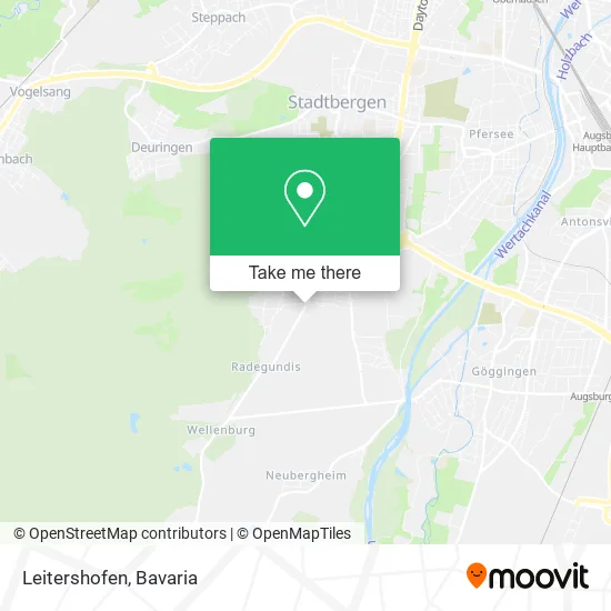 Карта Leitershofen