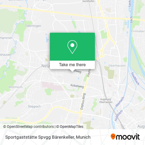 Sportgaststätte Spvgg Bärenkeller map