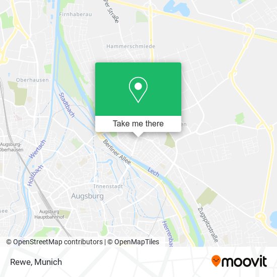 Rewe map