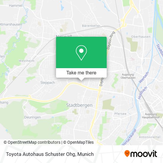 Карта Toyota Autohaus Schuster Ohg