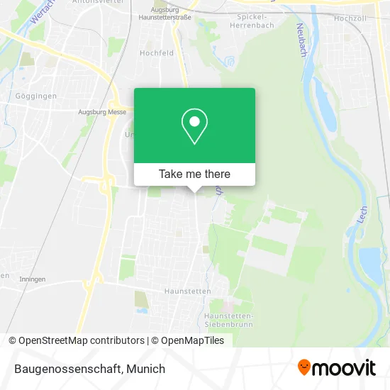 Карта Baugenossenschaft