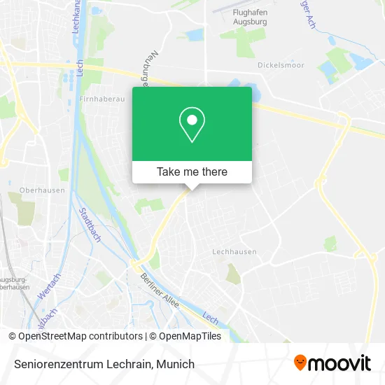 Карта Seniorenzentrum Lechrain
