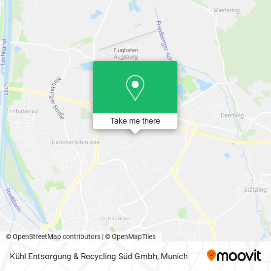 Kühl Entsorgung & Recycling Süd Gmbh map