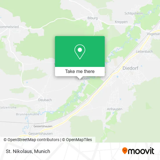 Карта St. Nikolaus