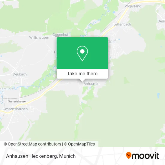 Anhausen Heckenberg map