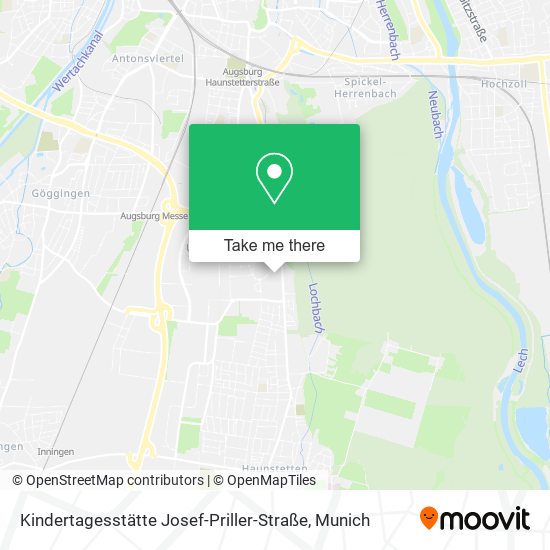 Kindertagesstätte Josef-Priller-Straße map
