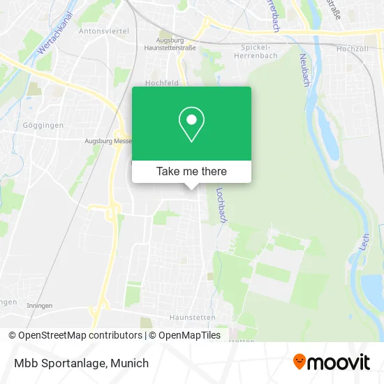 Карта Mbb Sportanlage