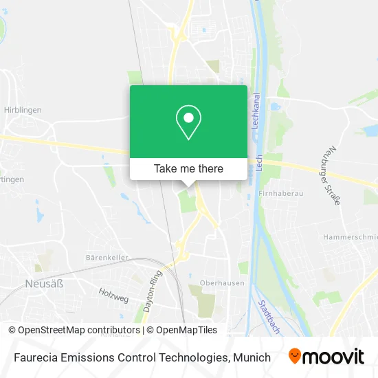 Карта Faurecia Emissions Control Technologies