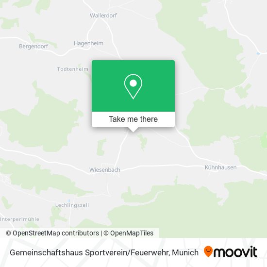 Gemeinschaftshaus Sportverein / Feuerwehr map