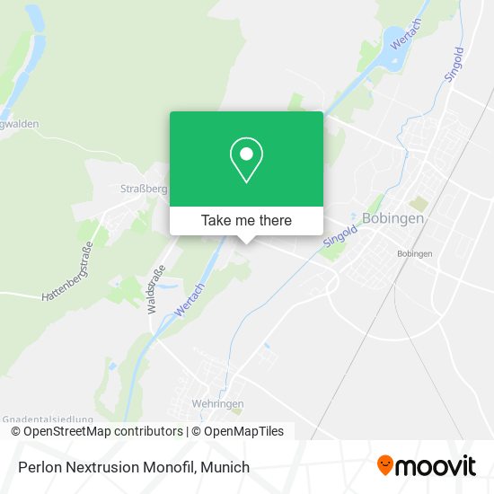 Perlon Nextrusion Monofil map