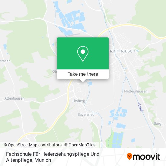 Fachschule Für Heilerziehungspflege Und Altenpflege map
