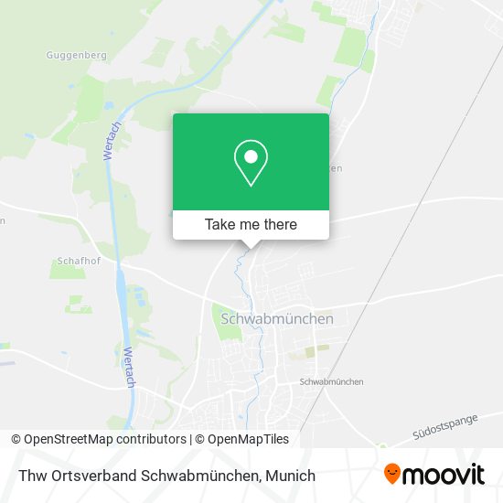 Thw Ortsverband Schwabmünchen map