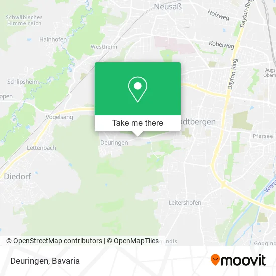 Карта Deuringen