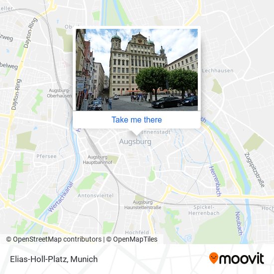 Elias-Holl-Platz map