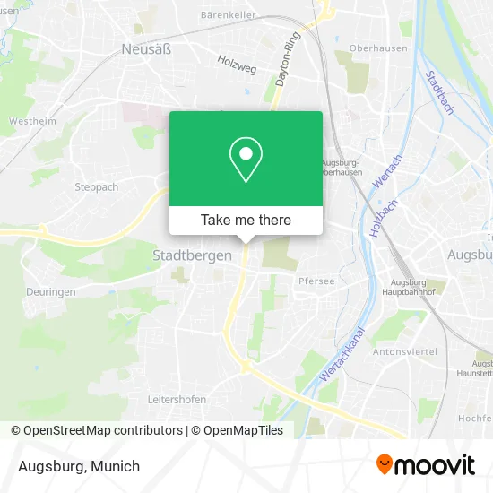 Карта Augsburg