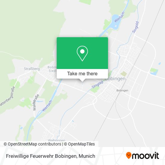 Freiwillige Feuerwehr Bobingen map