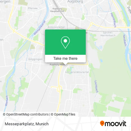 Карта Messeparkplatz