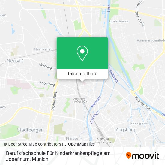 Berufsfachschule Für Kinderkrankenpflege am Josefinum map