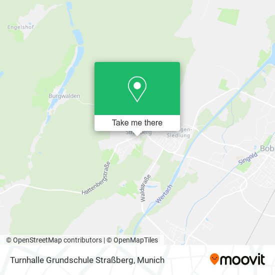 Turnhalle Grundschule Straßberg map