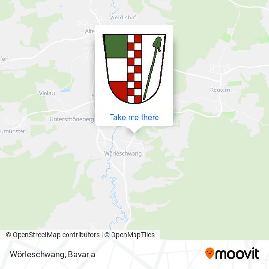 Wörleschwang map