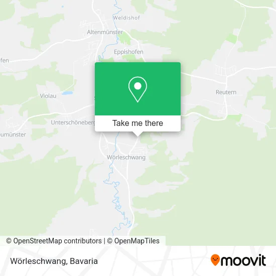 Карта Wörleschwang